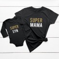 Zestaw dla mamy i dziecka SUPER MAMA/SUPER CÓRKA SYN