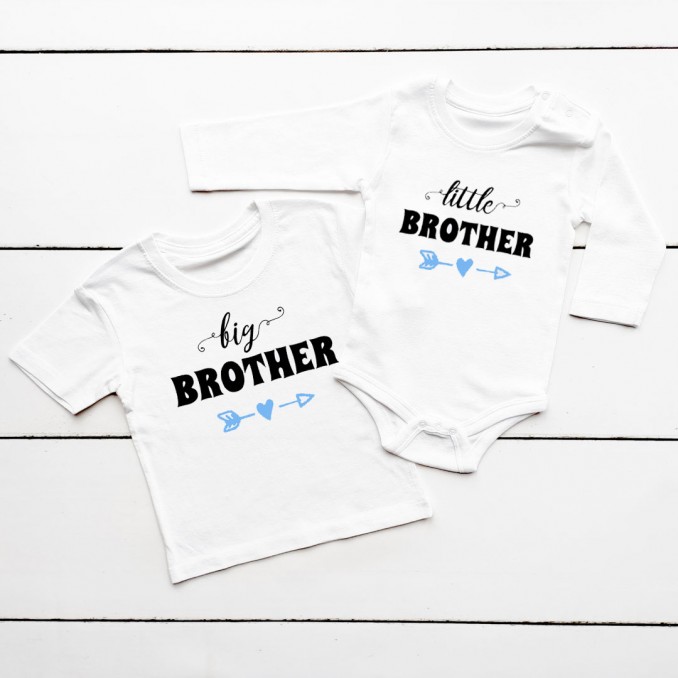 Koszulki dla rodzeństwa BIG BROTHER/LITTLE BROTHER