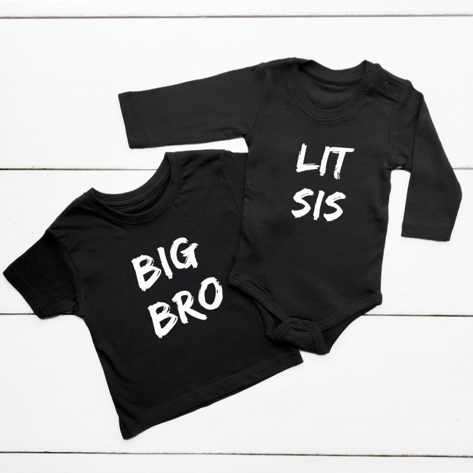 Koszulki dla rodzeństwa BRO SIS