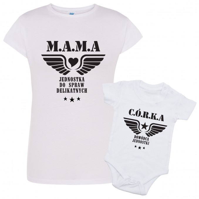 T-SHIRTS FOR MOTHER AND DAUGHTER - SENSITIVE MATTERS UNIT