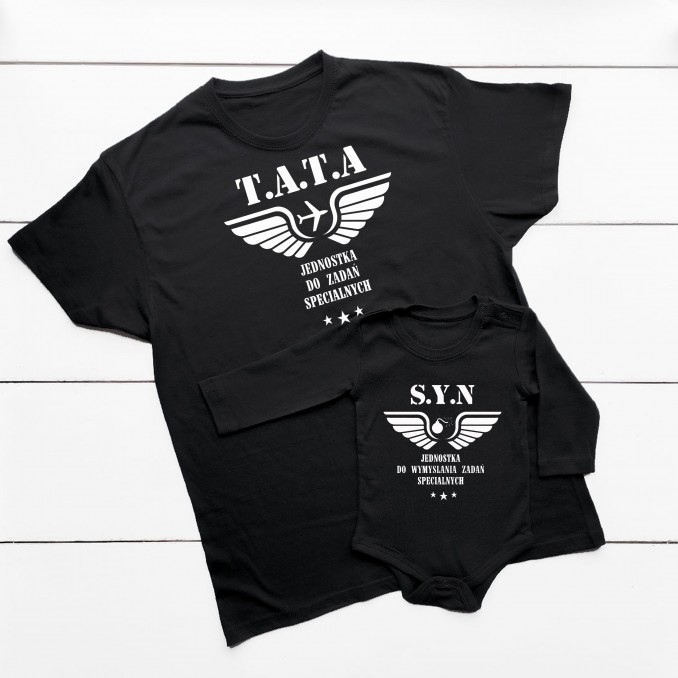 T-SHIRTS FOR DAD AND SON - UNIT FOR SPECIAL TASKS