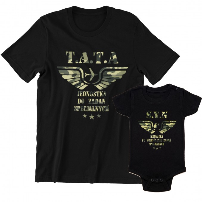 T-SHIRTS FOR DAD AND BABY - SPECIAL UNITS