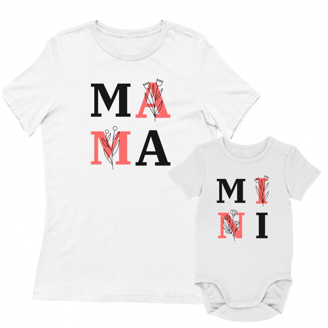 T-SHIRTS FOR MOM AND BABY - MOM MINI