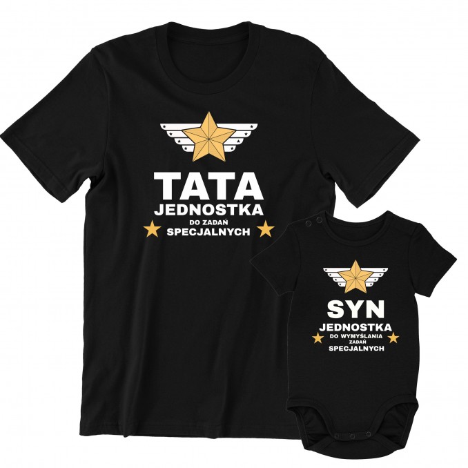 T-SHIRTS FOR DAD AND BABY - SPECIAL UNIT