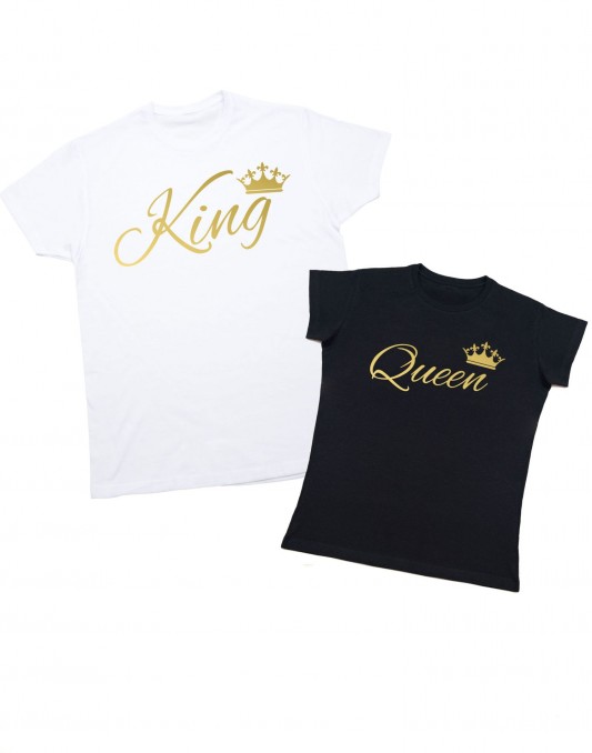 Koszulki dla par KING/QUEEN